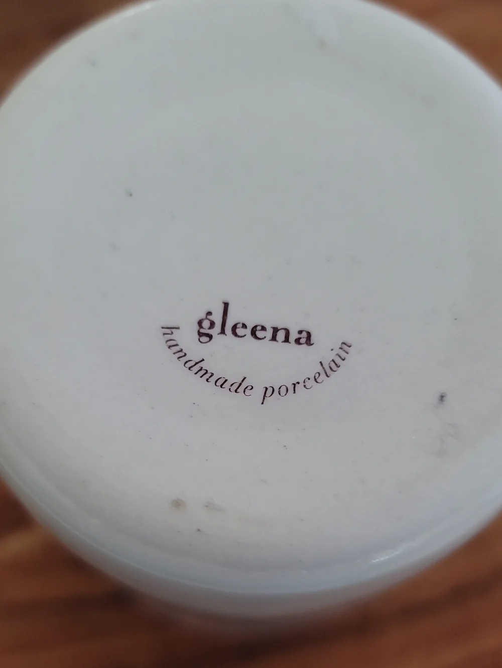 Gleena 10 oz Porcelain Ceramic Tumbler with Sheep Illustration